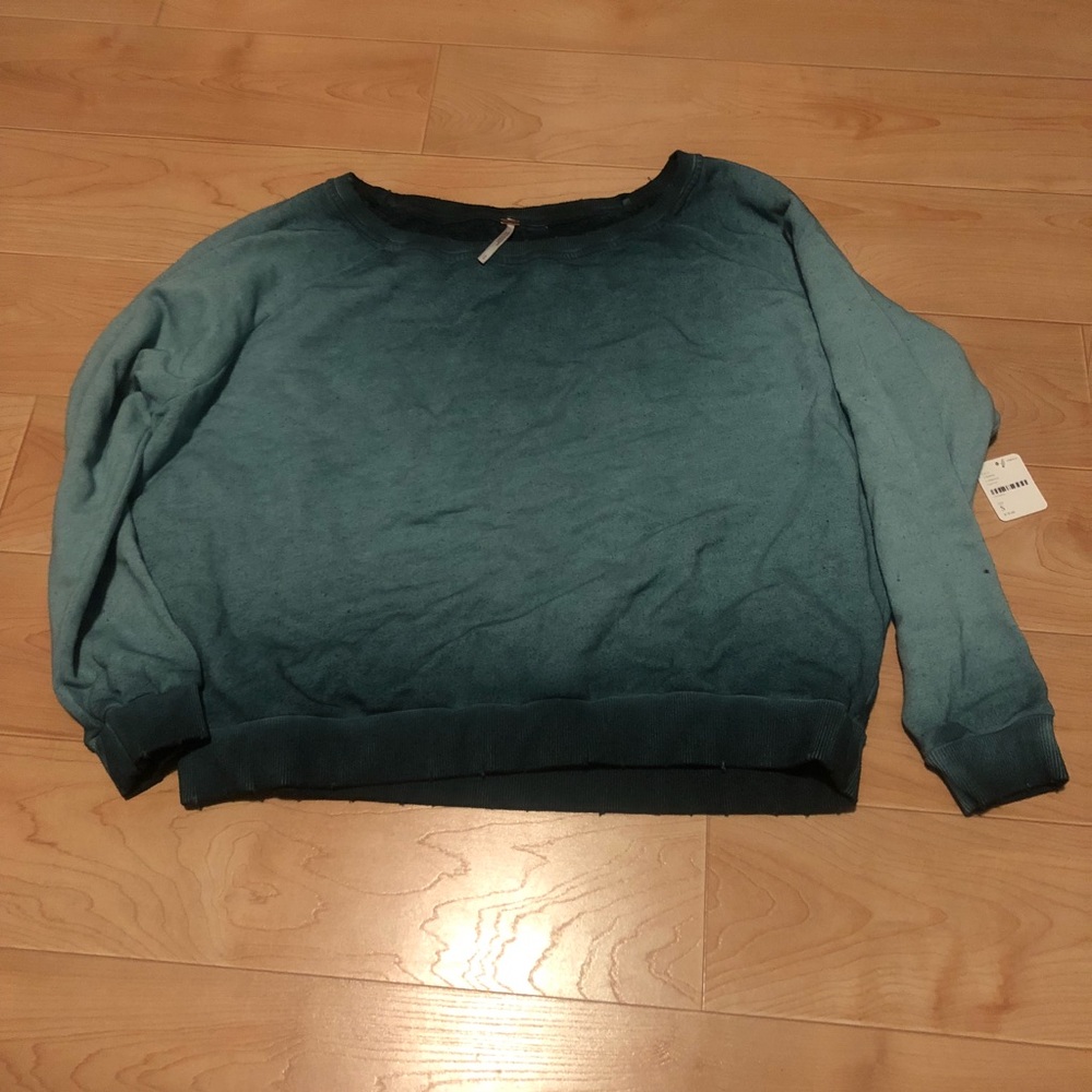 Free People Oversized Ombré Sweater - S